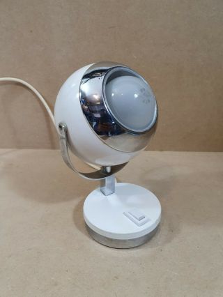 Vintage Eyeball Space Age Table Light Lamp Retro 