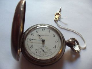Antique United States Watch Company 18 Size Hunter Case Pocket Watch