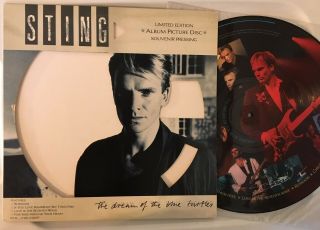 Sting - Dream Of The Blue Turtles - Uk Picture Disc Lp Ltd Ed The Police Vinyl