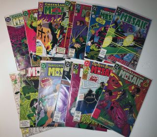 Green Lantern Comics Mosaic Series 1 - 18 (18 Comics Total,  Bagged And Boarded)