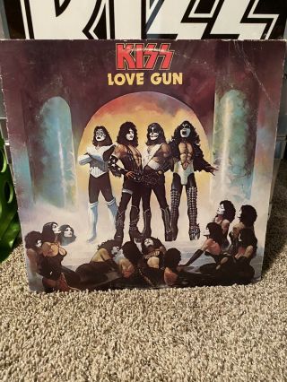 Kiss Love Gun 1985 Polygram Reissue Fw3 Barcode