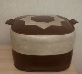 Vintage Mid Century Foot Stool Pouffe Shearbourne