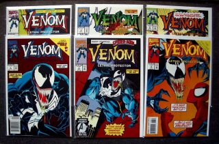 Venom 1 - 6 Lethal Protector Marvel Comic Books Set Of (6)