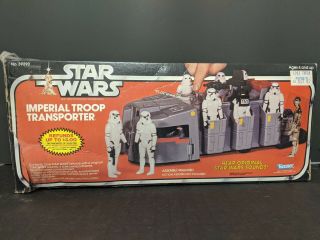 Star Wars Vintage Imperial Troop Transport In The Box & Instructions