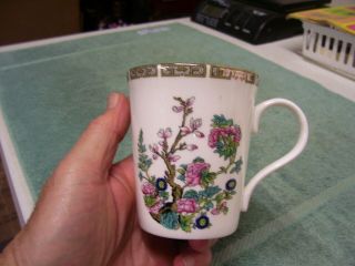 Crown Trent Fine Bone China Porcelain Coffee Tea Mug Floral Design England