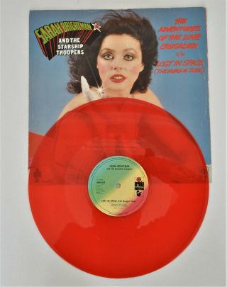 Vinyl Record " Lost In Space " By Sarah Brightman Red Vinyl 12 Inch