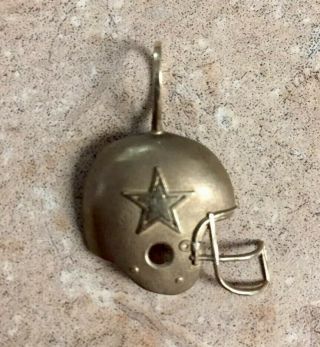 90’s Vintage Michael Anthony 14k Fine Gold Nfl Dallas Cowboys Charm Pendant Vtg