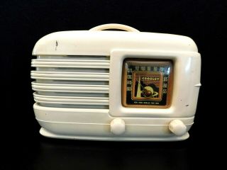 Vintage 1940s Old Restored Crosley Antique York Worlds Fair Radio &