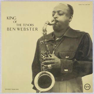 Ben Webster: King Of The Tenors Japan Verve Umv 2081 Jazz Lp Nm - Vinyl