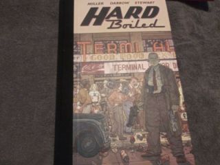 Hard Boiled Hc Hardcover Frank Miller Dark Horse Geoff Darrow Art