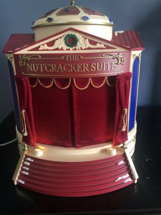 Vintage 1999 Mr Christmas Nutcracker Suite Animated Music Box Gold Label