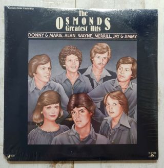 Orig.  1977 The Osmonds " Greatest Hits " 12 " Vinyl Record 2xlp Pd - 2 - 9005
