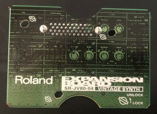 Roland Sr - Jv80 - 04 Vintage Synth Expansion Board (in Roland Xp - 50)