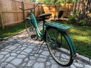 Vintage Montgomery Ward/hawthorne Antique Post War Era Bicycle