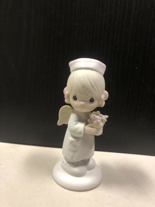 Precious Moments - Nurse With Angel Wings - Angel Of Mercy - Scarce