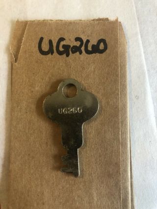 Antique Steamer Trunk Key Ug260 Antique Key Excelsior Chest Lock - Ug260