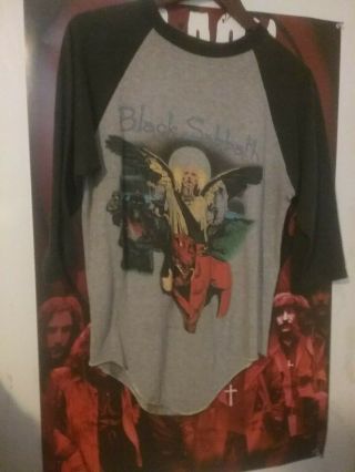 Black Sabbath,  Live Evil,  Vintage Shirt,  Jersey, .  Iron Maiden,  Wasp