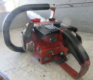 Vintage Homelite E - Z Automatic Chainsaw With 20 " Bar