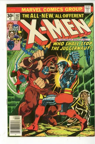 X - Men 102 Dec 1976.  Origins Of Storm