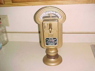 Vintage Duncan Miller " Parking Meter " - - Wired For A Lamp