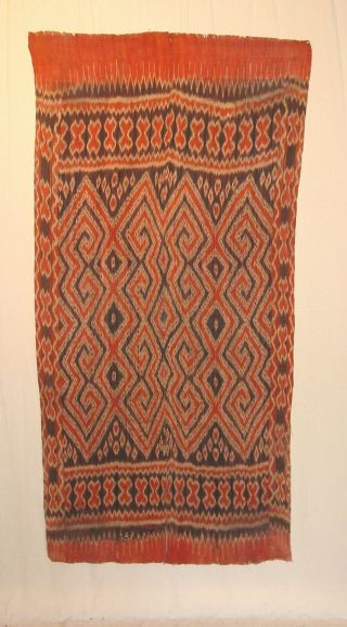 Wonderful Antique Ikat Weaving Toraja Indonesia Hg
