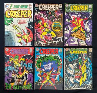 Creeper 1 - 5,  1st Issue Special 7 (dc 1968) Mid Grade Silver Age 12¢ Steve Ditko