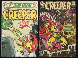 Creeper 1 - 5,  1st Issue Special 7 (DC 1968) Mid Grade Silver Age 12¢ Steve Ditko 2