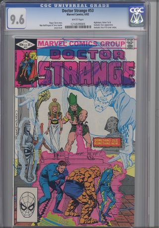 Doctor Strange 53 Cgc 9.  6 Marvel Comic : Egyptian Cover By Austin And Rogers