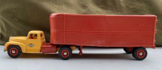 Vintage Product Miniature Co.  1951 International Roadliner Toy Tractor Trailer