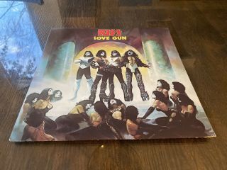Kiss “love Gun” Nblp - 7057 7057 - Bs 1977 Casablanca Records Rock Lp 12”