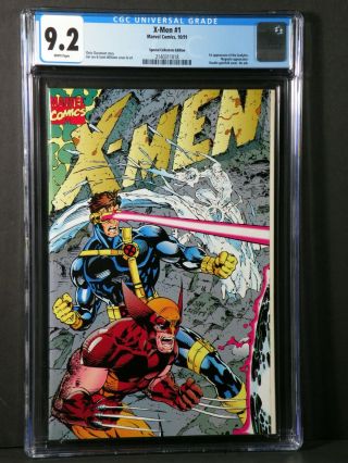 X - Men Special Collectors Edition 1 Cgc 9.  2 1st Appearance Of The Acolytes 1991