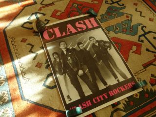 Vintage The Clash Clash City Rockers Poster - English Edition