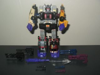 Transformers G1 Vintage Stunticons Menasor 100 Complete