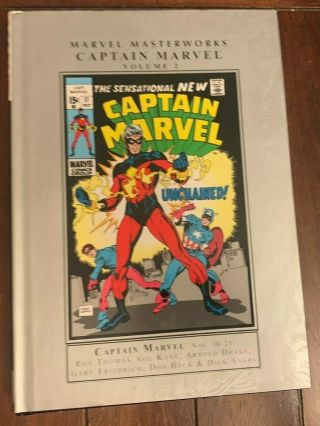 Marvel Masterworks Hardcover Hc Vol 2 Captain Marvel Roy Thomas Gil Kane
