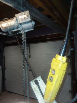 Winch Chain HOIST VINTAGE 1/4 ton rated MADE IN USA PRICED TO SELL 3