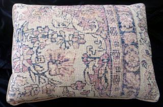 Antique Vintage Turkish Persian Rug Kilim Pillow 18x13 Cushion Throw Pillow