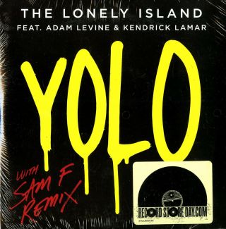Lonely Island Yolo 7” Ltd Oop Record Store Day Yellow Vinyl Levine Lamar