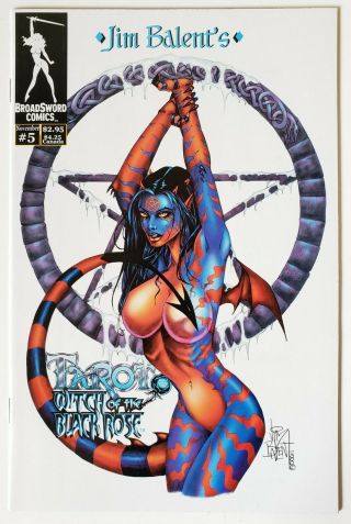 Tarot Witch Of The Black Rose 5 Comic Variant B Jim Balent Holy Golightly Nm