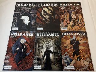 Clive Barker Hellraiser Bestiary Comics 1 2 3 4 5 6 Full Set