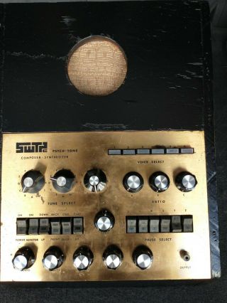 Swtpc Psych Tone Vintage 1972 Composer Synthesizer Machine Instrument