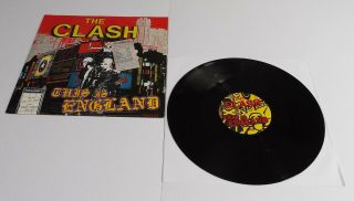 The Clash This Is England 12” Single A1 B1 Pressing - Ex