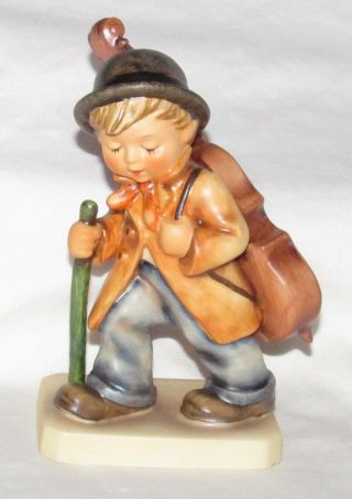 " Little Cellist " Goebel Hummel Figurine 89/1 Tmk6 Boy And His Cello - Cute