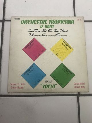 Orchestre Tropicana D’haiti La Fusee D’or Du Nord Maestro Emmanuel Curenne