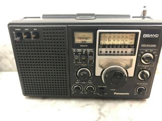 Vintage Panasonic Rf - 2200 8 Band Am Fm Short Wave Radio