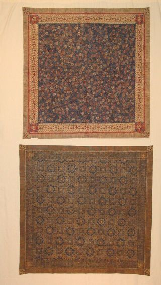 2 Wonderful Antique Batik Weavings Kepala Java/ Ceribon Indonesia Hg