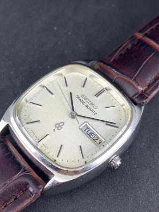 Vintage Seiko Grand Quartz Gq 4843 - 5100 Quartz Wrist Watch Japan