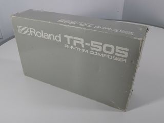 Vintage Roland Tr - 505 Rhythm Composer Portable Drum Machine,  Battery,