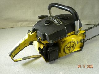 Mcculloch 7 - 10 Automatic Chainsaw vintage Mac 7 10 2