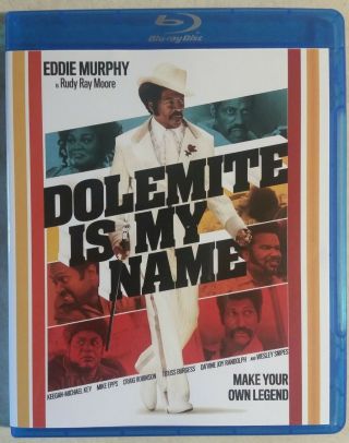 Dolemite Is My Name Blu - Ray No Dvd Netflix Eddie Murphy Mike Epps W Snipes