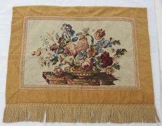 Vintage French Flowers Tapestry Wall Hanging 80x112cm T97